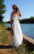 Rochie  "Lady White" by JukaFashion.ro cod 195B - Img 8