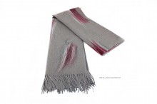 Sal Esarfa Dama PREMIUM "Noor" Grey by jukafashion.ro cod PRM39 - Img 3
