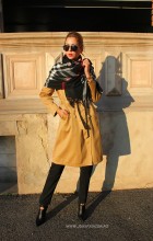 *Sal Esarfa Pashmina "British" Black Edition by jukafashion.ro cod PRM2 - Img 1
