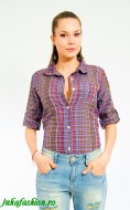 OFERTA PROMO : Camasa Carouri Dama "Miss Purple" by JukaFashion.ro cod 0093 - Img 5