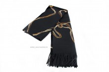 Sal Esarfa Dama PREMIUM "Kendiras" Black  by jukafashion.ro cod PRM30 - Img 3