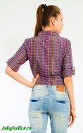 OFERTA PROMO : Camasa Carouri Dama "Miss Purple" by JukaFashion.ro cod 0093 - Img 6