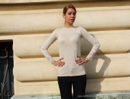 OFERTA PROMO: Maleta Dama "Juka Lace" Nude by JukaFashion.ro cod B8004 - Img 1