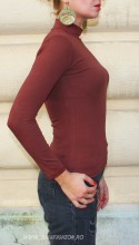 OFERTA PROMO : Maleta Dama "Juka" Maron by JukaFashion.ro cod M84 - Img 2