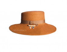 palarie femei fedora fetru dama 