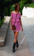 Rochie  "Hippie" Pink by JukaFashion.ro cod 75B - Img 1