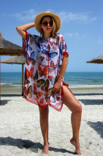 rochie plaja tip pareo dama
