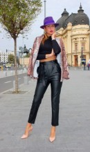 *Sacou Dama " Mamba" Golden by JukaFashion.ro (2018) - Img 6