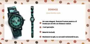 DD00432-Ceas de mana fluorescent Noapte buna, Djeco
