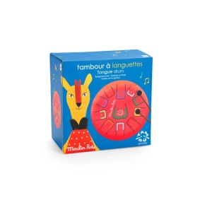 MR_661107- Toba muzicala rosie din metal pentru copii, Moulin Roty 