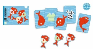 Joc acvatic cu carti Spidifish, Djeco - Img 2