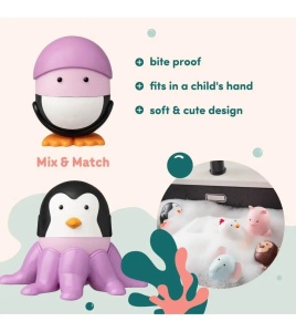 Joc cu magneti Magimals Pinguin si caracatita - Img 9