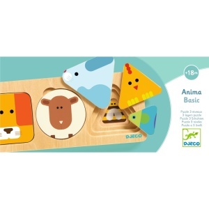 DJ06206-Joc educativ de potrivire Anima Basic, Djeco
