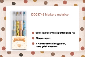 DD03745-Set 4 carioci Lovely Paper, Djeco