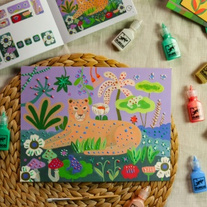 Atelier de pictura Padurea tropicala, Djeco - Img 7