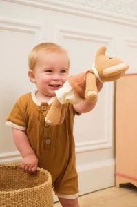 Elephant Ollie – jucărie de pluș moale, elefant blând pentru copii