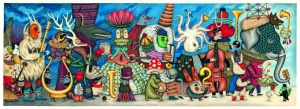 DJ07626-Puzzle galerie Orchestra fantastica, Djeco