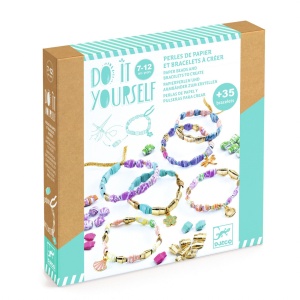 Joc creativ DIY bratari Elegant si auriu, Djeco