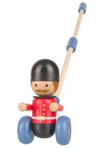 Jucarie de impins soldat londonez, Orange Tree Toys - Img 6