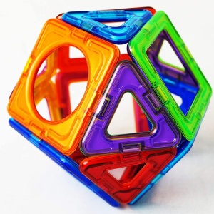 Set magnetic de construit- Magformers Basic Plus 30 set - Img 6