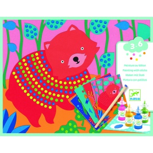 Atelier creativ cu buline Pointillisme, Djeco