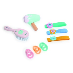 DJ07796 Colectia Pomea Set pentru coafat papusi, Djeco