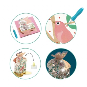 DJ07975-Kit creativ DIY Doua felinare, Djeco