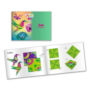DJ08754-Joc creativ origami Animale si flori exotice, Djeco