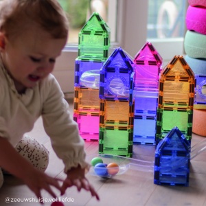 CC-1001-Set Clever Ball Run Pastel - 110 Piese