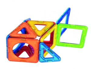 Set magnetic de construit- Magformers Basic Plus 30 set - Img 11
