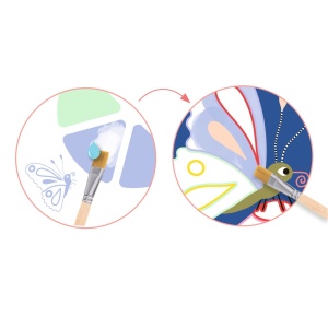 activitate de pictura fără mizerie pentru micii artiști 3-6 ani