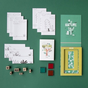Lj_AC011U-Joc creativ stampile Natura, Londji