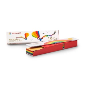 Set ceara decorativa Stockmar, 18 buc