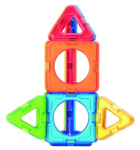 Set magnetic de construit- Magformers Basic Plus 30 set - Img 8
