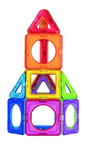 Set magnetic de construit- Magformers Basic Plus 30 set - Img 13