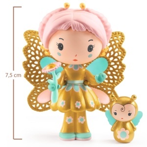Figurină de colecție Tinyly cu design delicat și strălucitor
