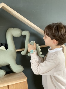 Jucarie crosetata Micul dinozaur Victor, Egmont Toys - Img 2