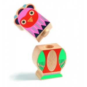 DJ06430-Set de construit figurine animale Zetribu, Djeco