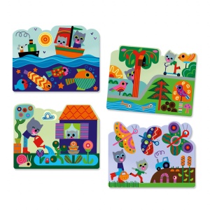 DJ09063-Activitate pictura bebe In gradina, Djeco