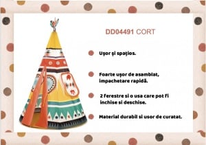 DD04491-Cort Teepee, Djeco