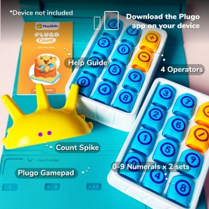 Joc STEM Plugo Count, Matematica, PlayShifu - Img 6