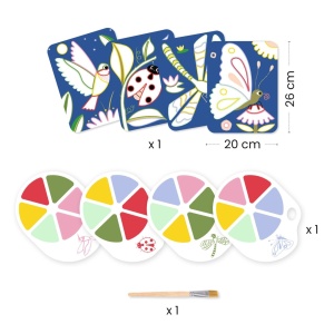 set de pictură pentru copii între 3-6 ani