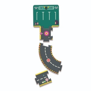 Circuit de curse / puzzle modular pentru mașinuțe