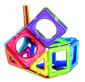 Set magnetic de construit- Magformers Basic Plus 30 set - Img 9