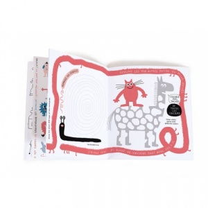 carte cu activitati monstruleti Moulin Roty