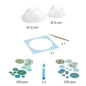 kit de creatie cu toate materialele necesare incluse