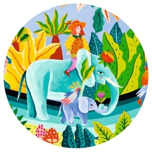 Puzzle galerie pentru copii si adulti cu 1000 piese