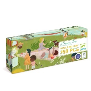 puzzle galerie cu 350 de piese - O zi de vara, Djeco