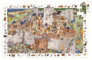 DJ07503-Puzzle observatie medieval, Djeco