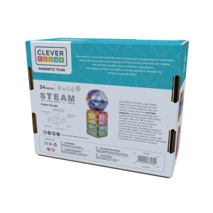 CC-1025 - Set Dome pastel 34 piese , Cleverclixx